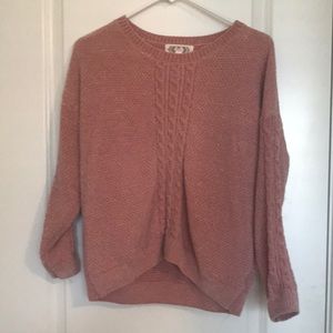 PINK ROSE pink sweater. Women’s size S.